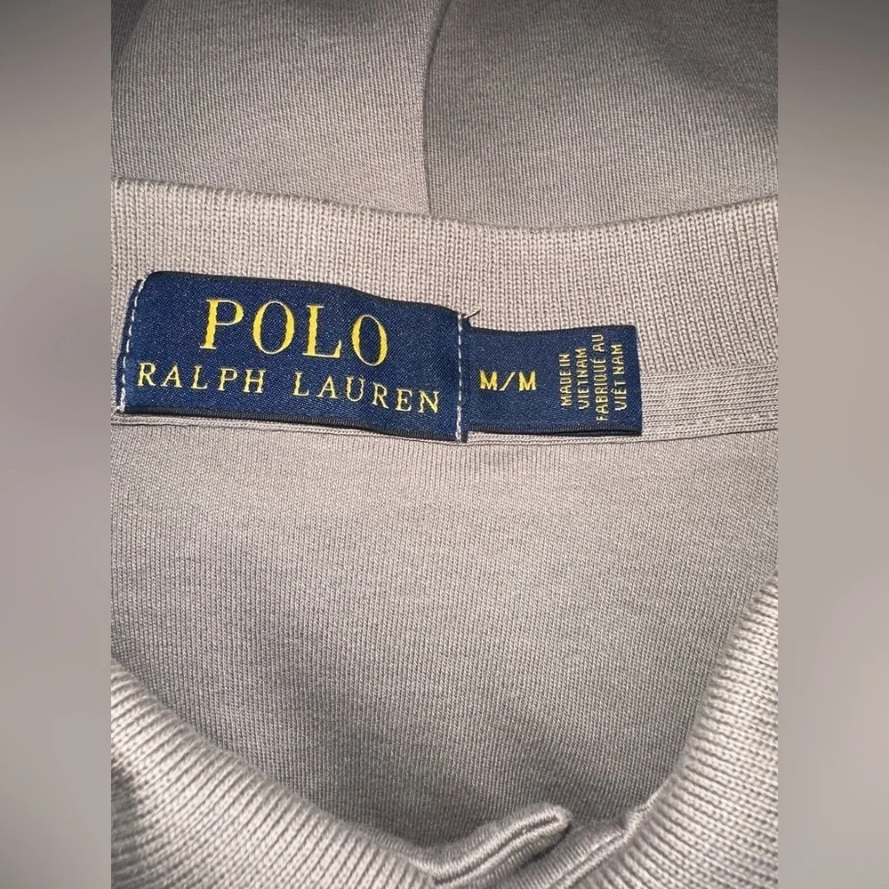 Polo Ralph Lauren Gray Short Sleeve 100% Cotton Shirt - Size M
